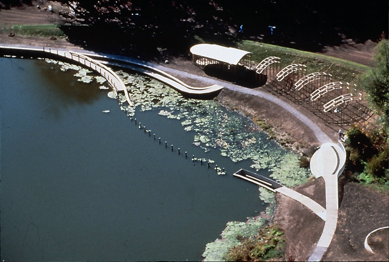 #1 Aerial view of Greenwood Pond: Double Site
Photographed by: Farshid Assassi (October 1996)
…